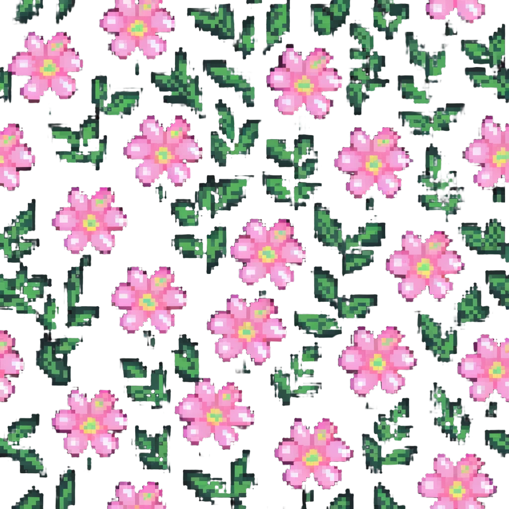 pastel pink flower emoji