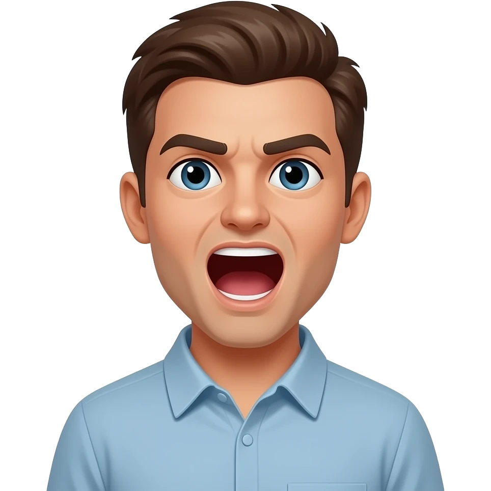 un emoji para ver que alguien esta gritando emoji