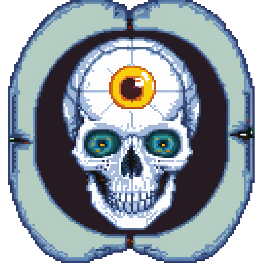 skull, eye, MRI, SCAN, egg, embryonic emoji