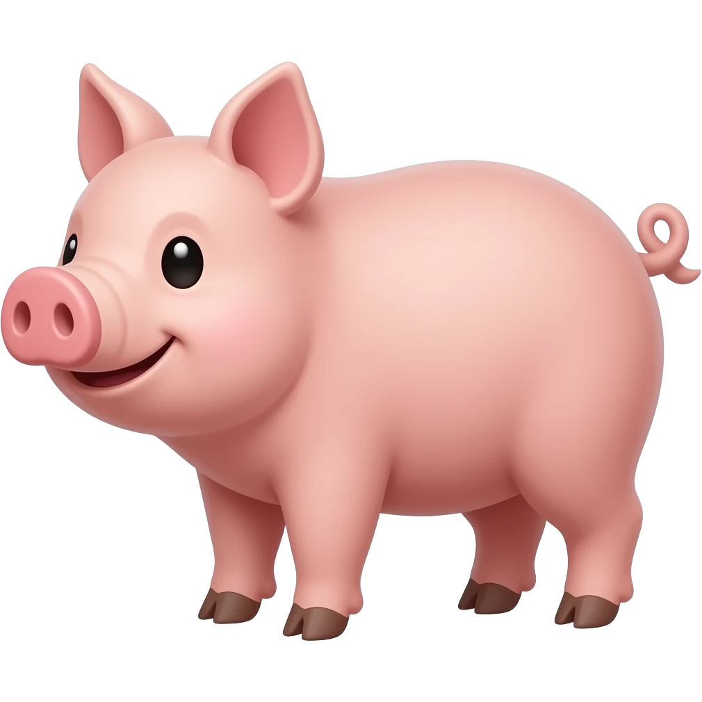 a pig emoji
