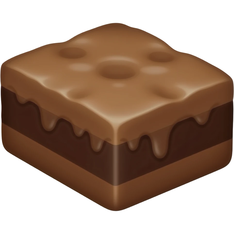 brownie emoji