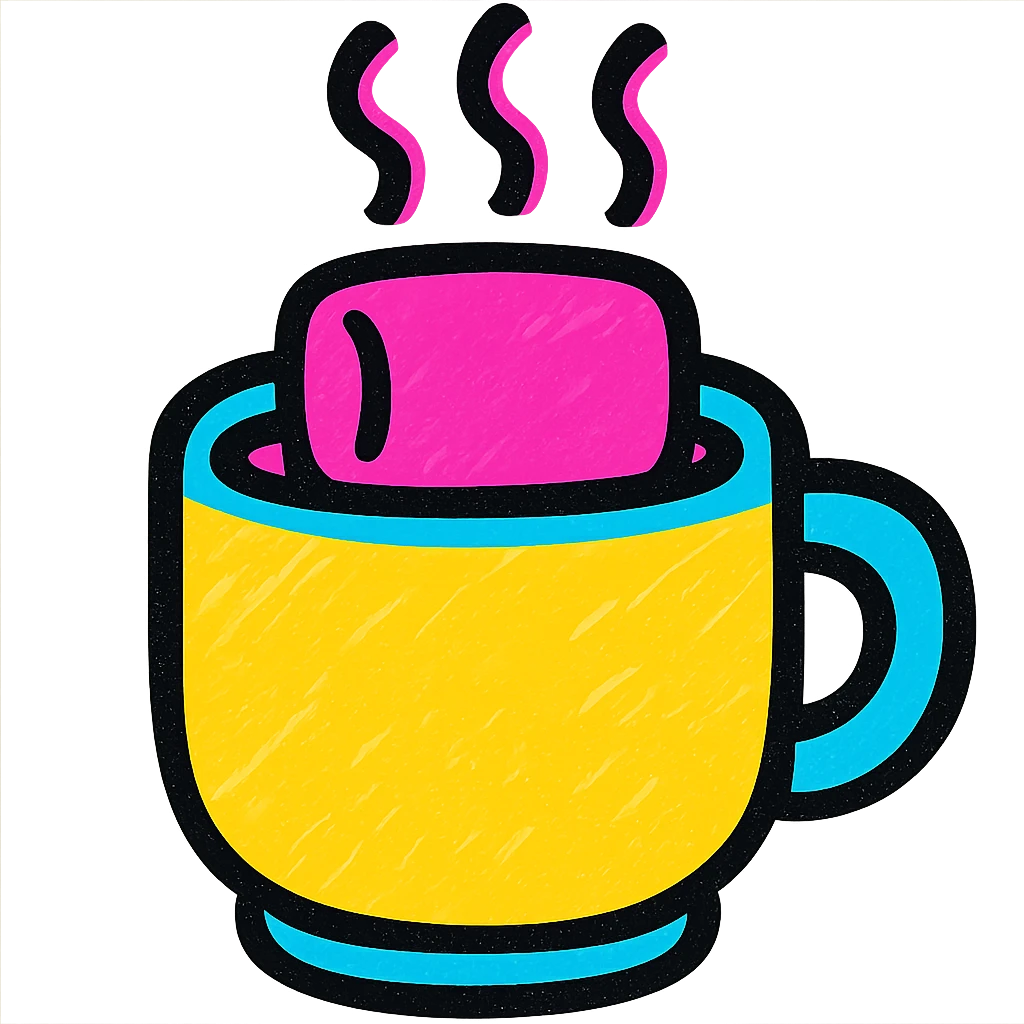 cute cozy object, modern icon style, soft colors, rounded shapes, inviting warm feel emoji