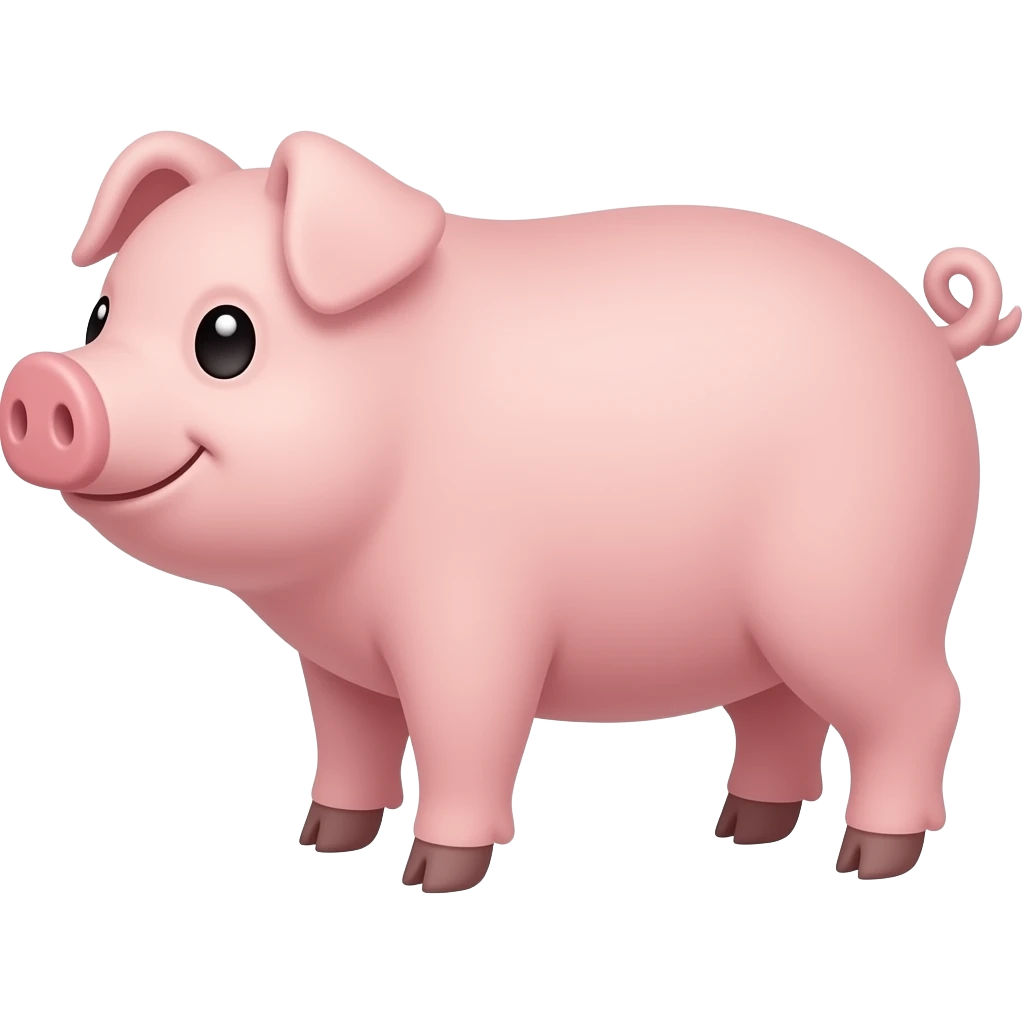a pig emoji