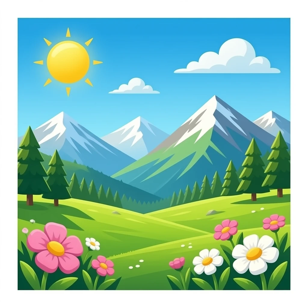 austrian alps flower emoji