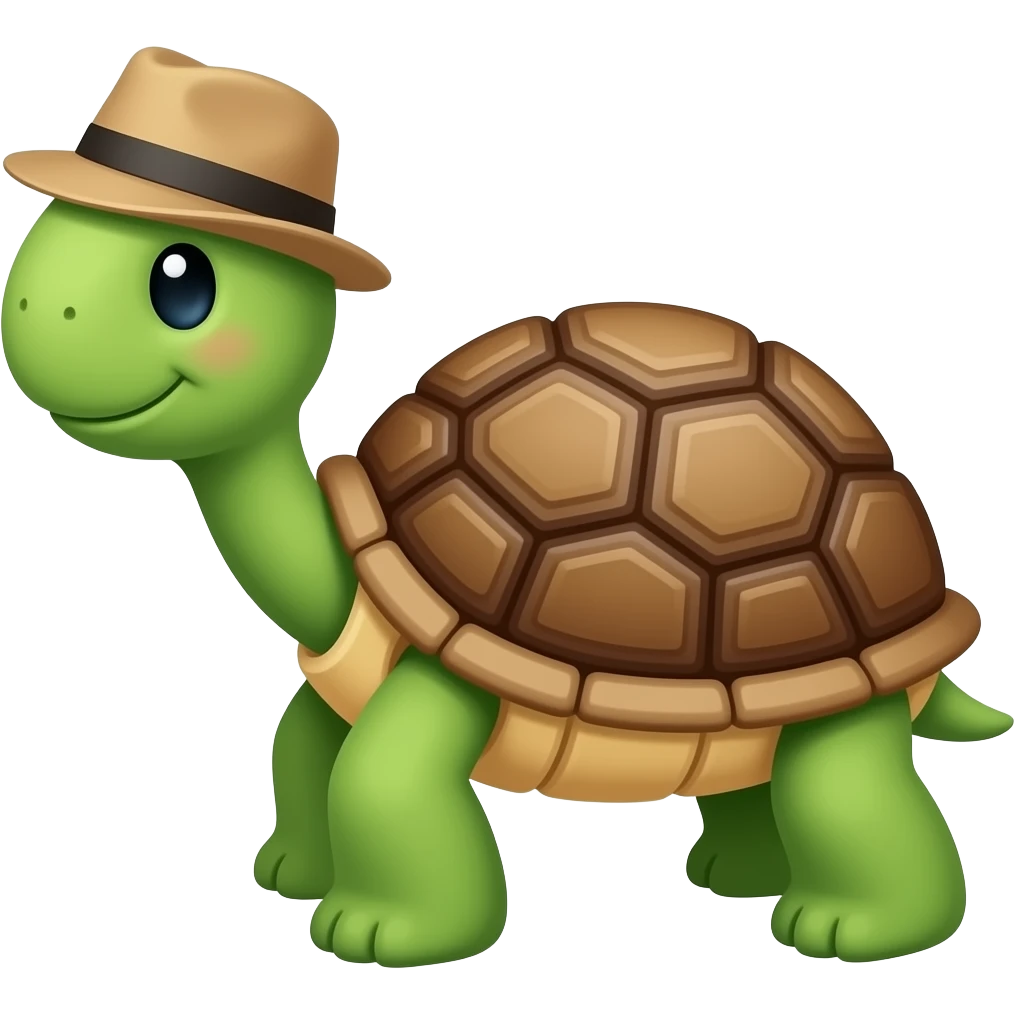 Turtles with Hats emoji