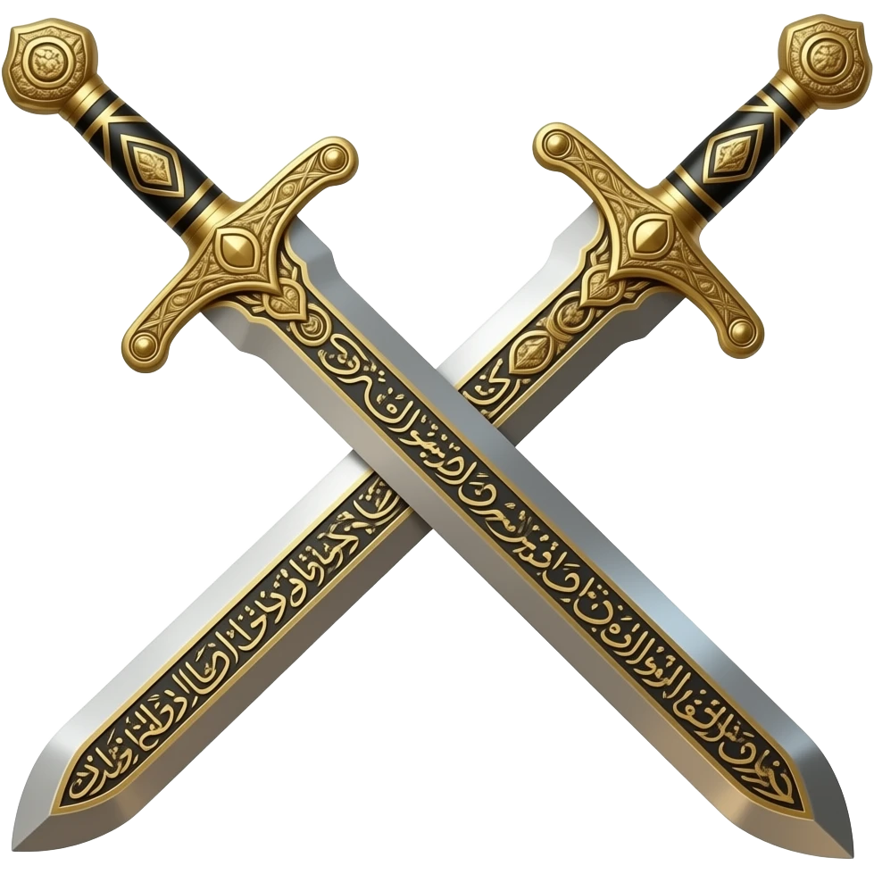 A professional and beautiful sword of Imam Ali emoji
