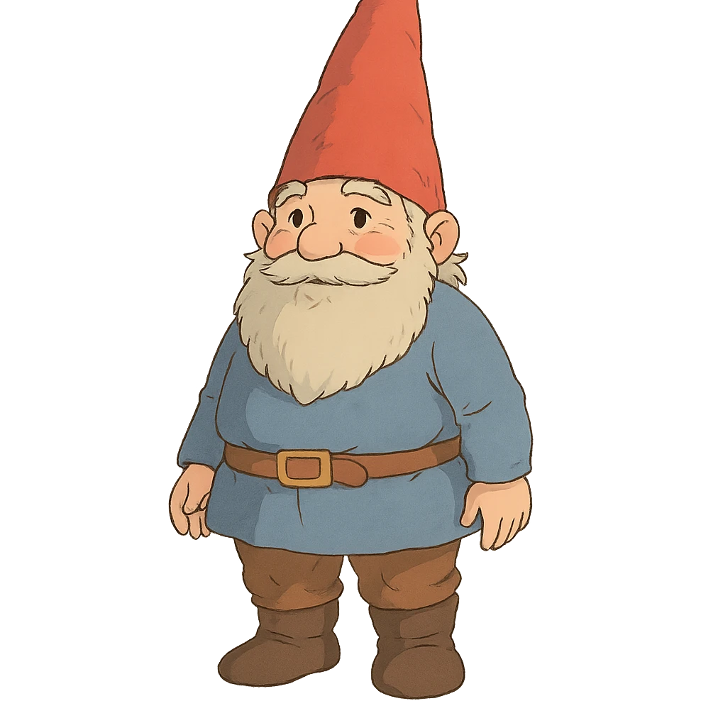 ghibli style gnome emoji