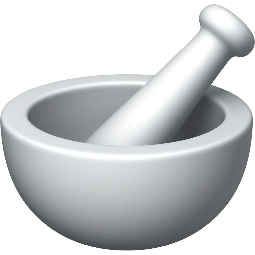 Mortar and Pestle emoji