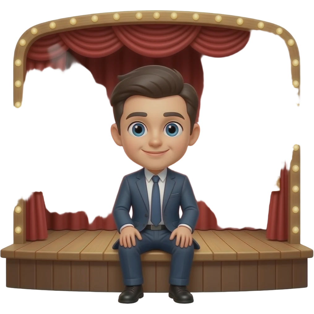 Live Theater Stage Sit Down emoji