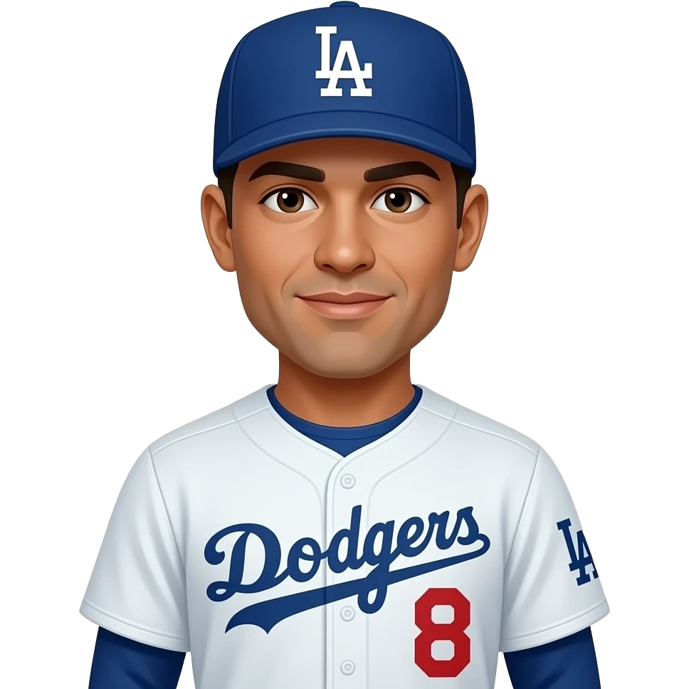 Kike Hernandez dodgers #8 emoji