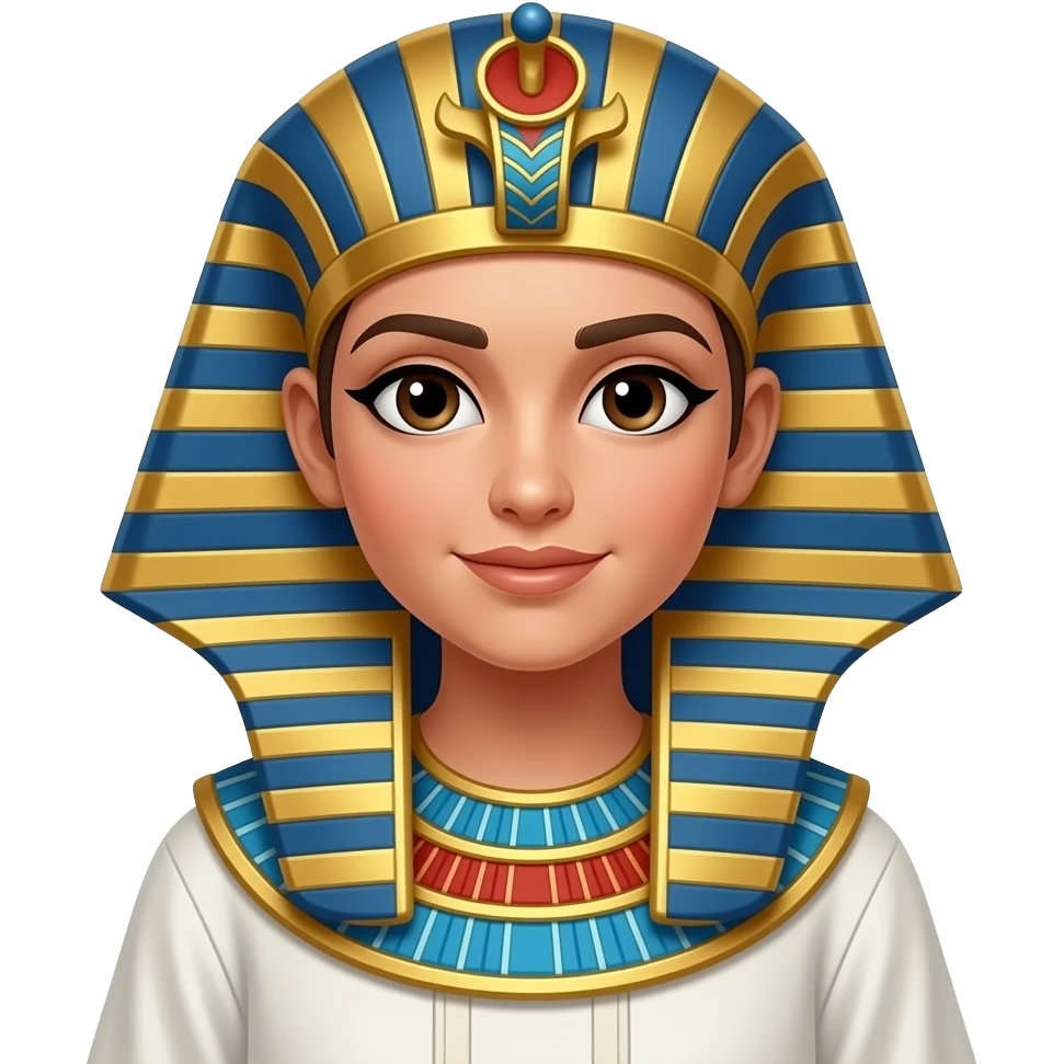 Girl wearing jalabia masri emoji