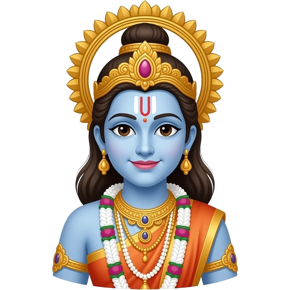 Lord laxmi vishnu emoji