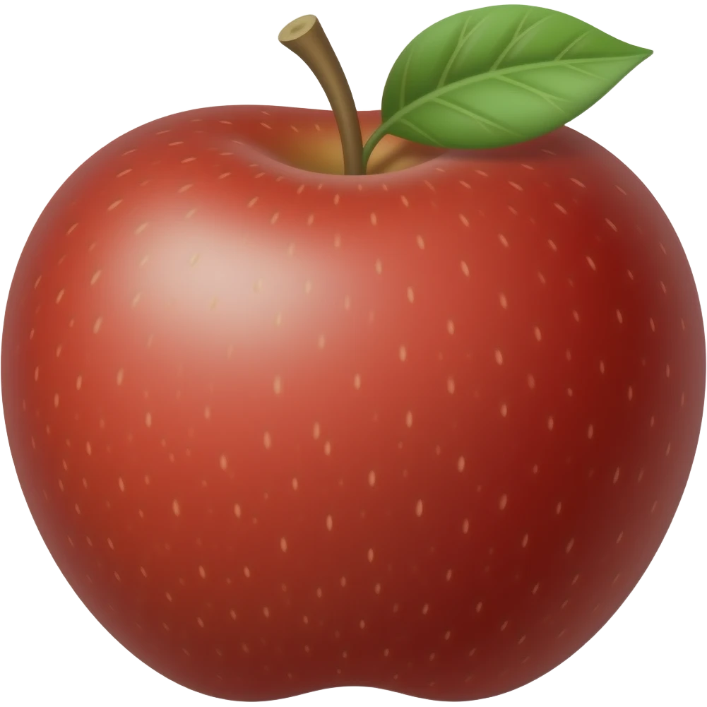 Maçã vermelha emoji