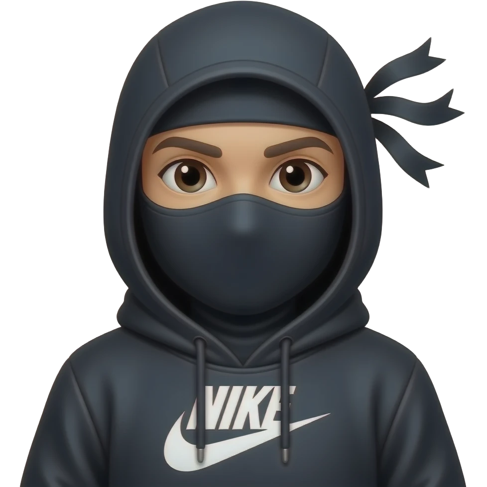 ninja nike emoji