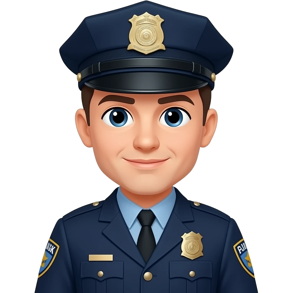 police man emoji