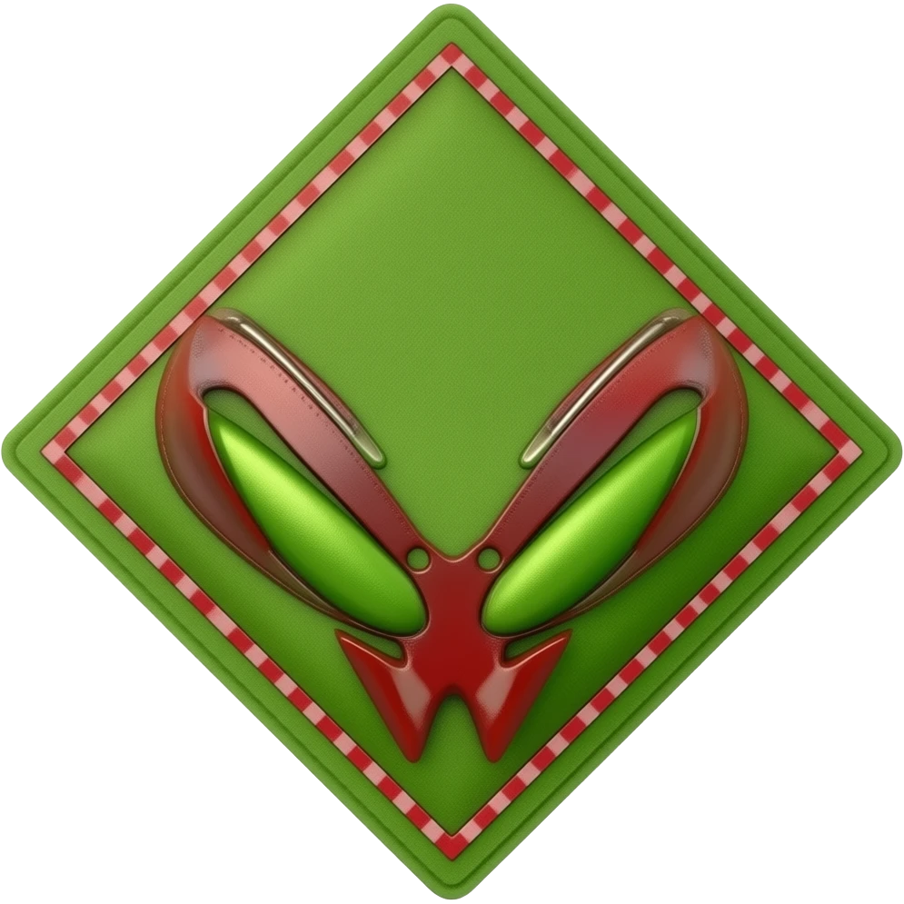 green and red scout handkerchief emoji