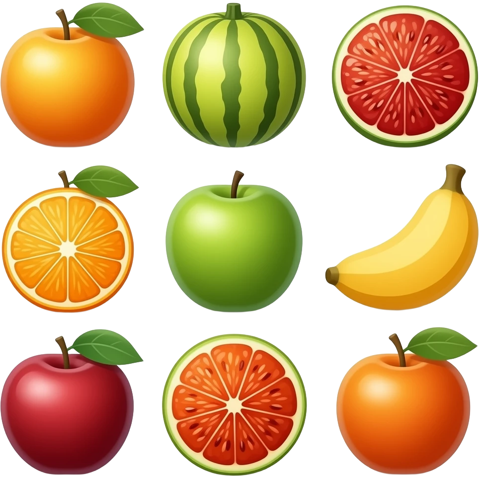 fruits emoji