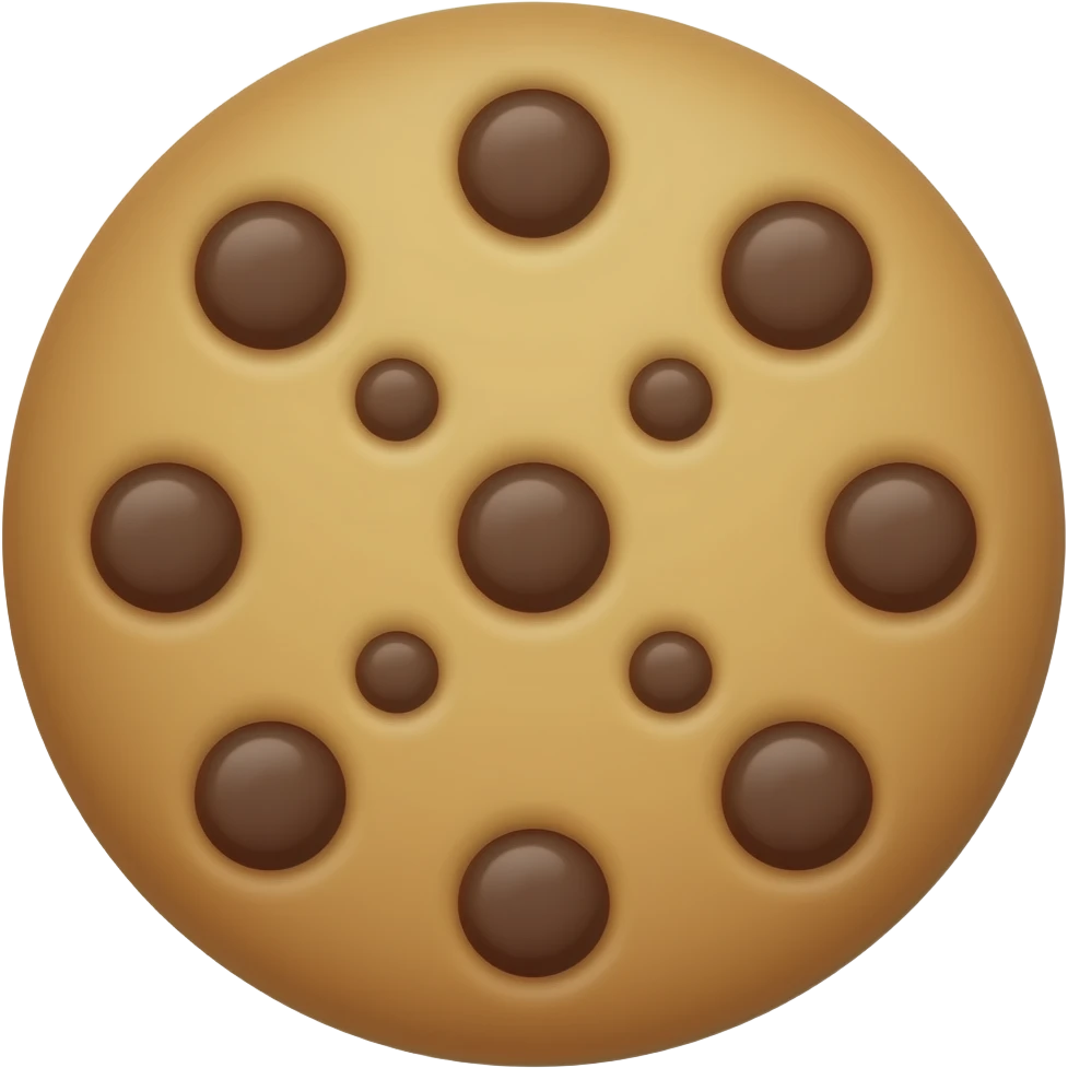 cookie chocolate emoji