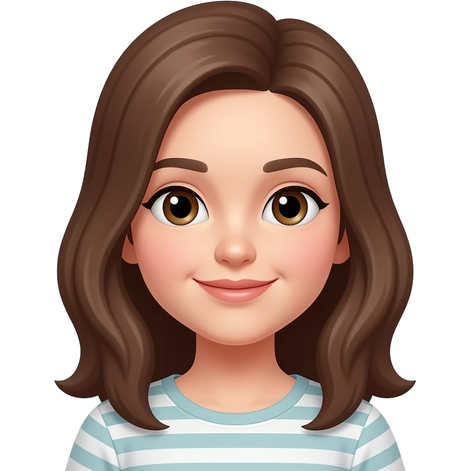 A girl emoji