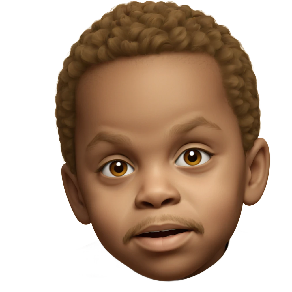 surprised boy with facial hair emoji