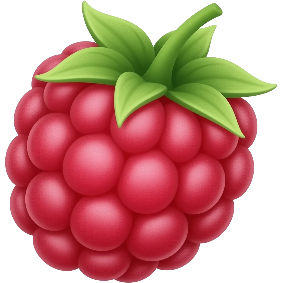 rasberry pastel emoji