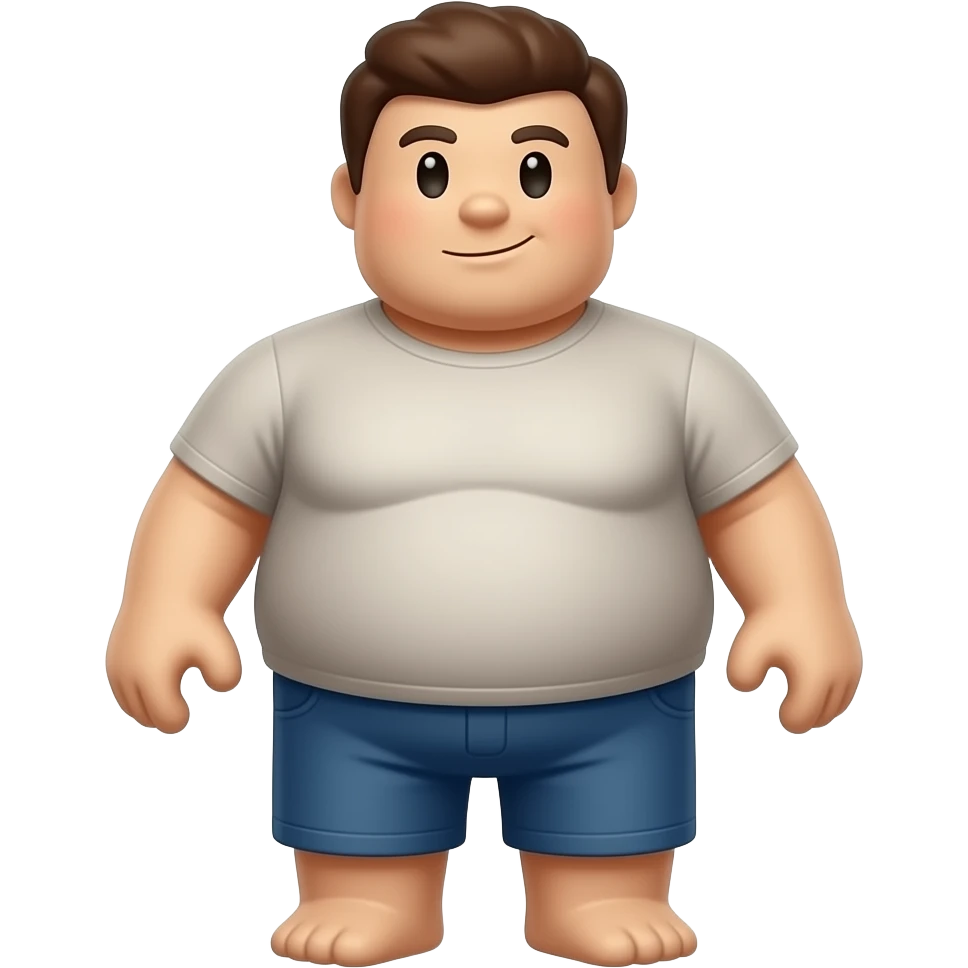 Obese Roblox character emoji