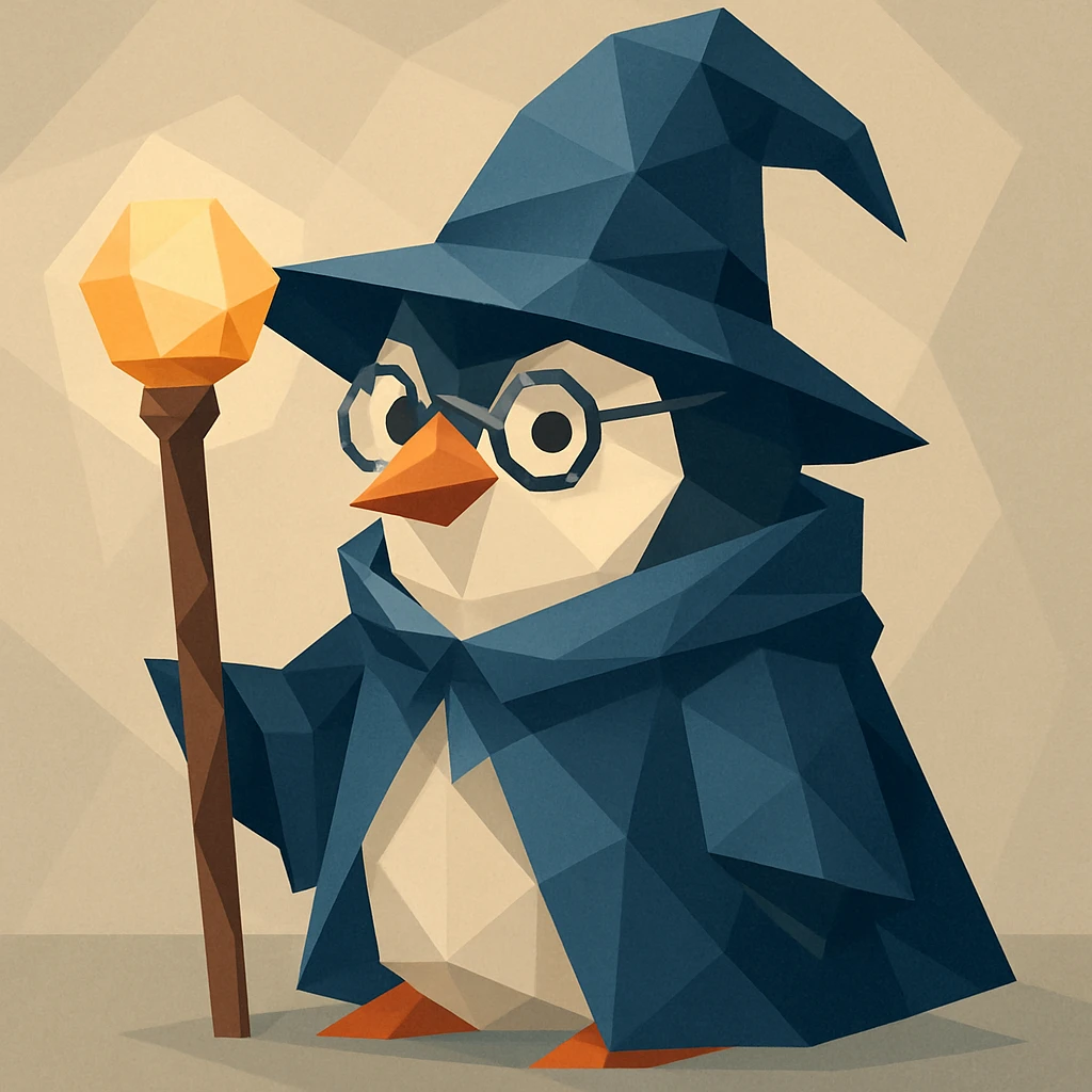 Penguin Wizard 34 emoji