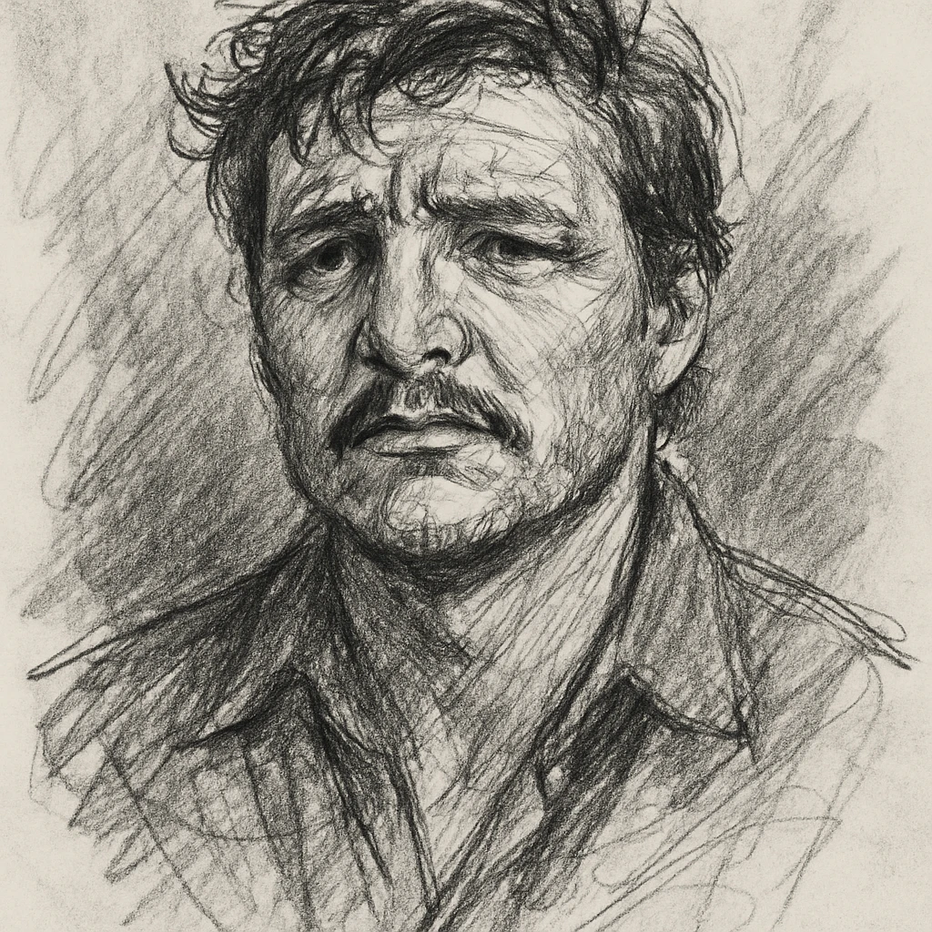 draw pedro pascal emoji