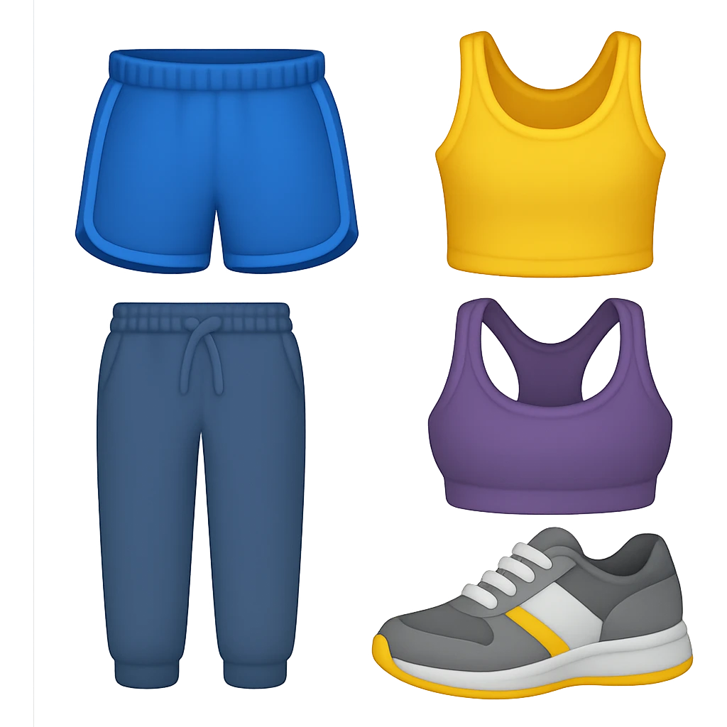 emoji stile iphone di vestiti da palestra emoji