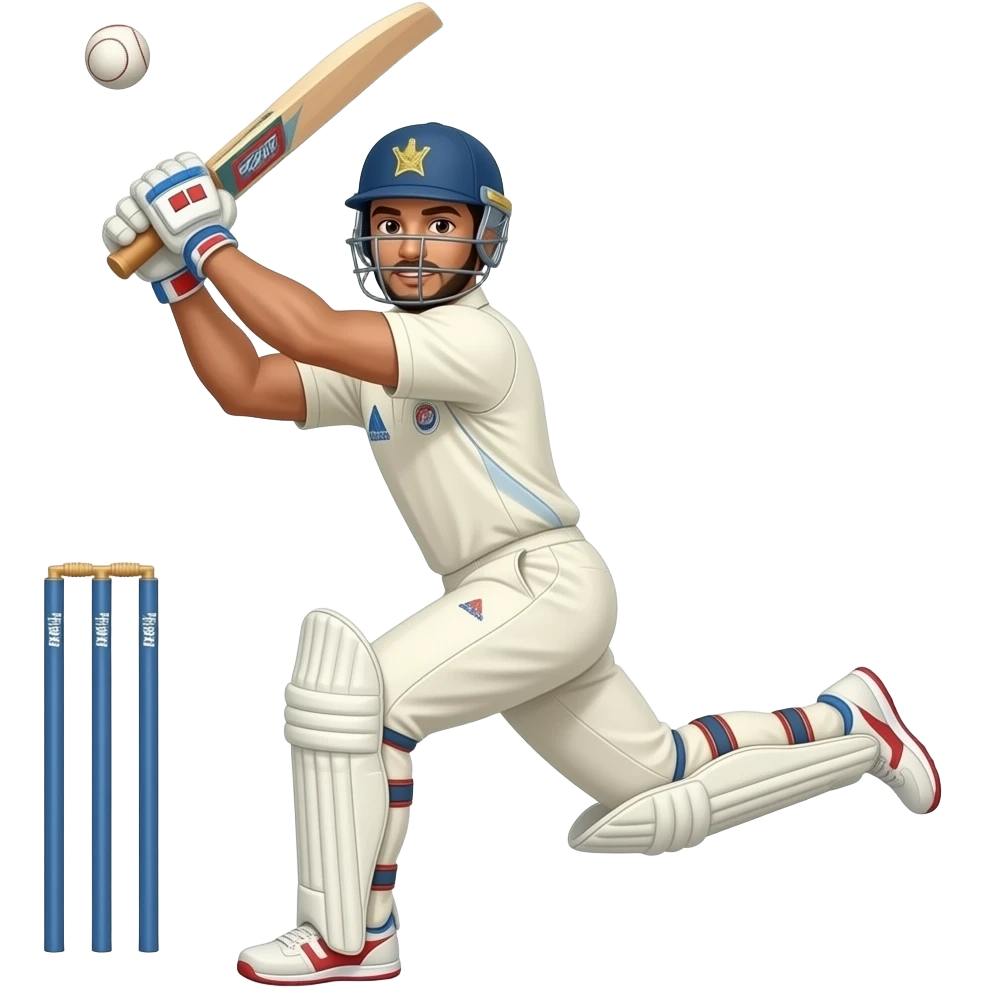 cricket fielder with catch pose emoji