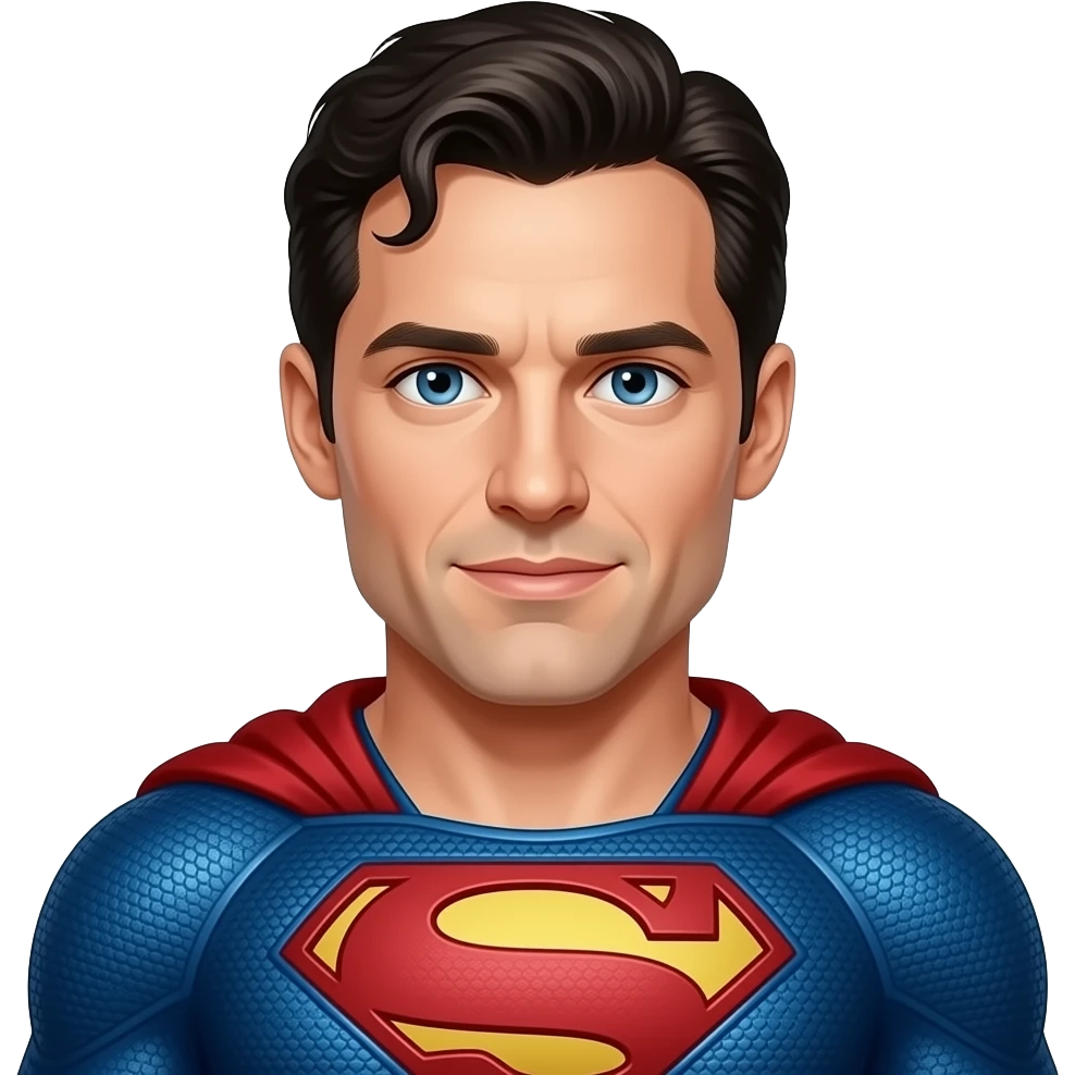 Superman Henry Cavill emoji