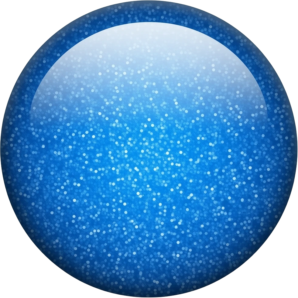 blue gliter emoji