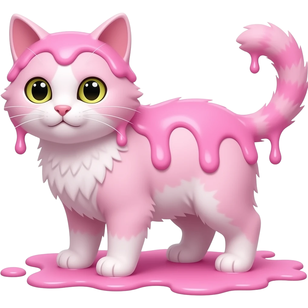 pink slime cat furry emoji