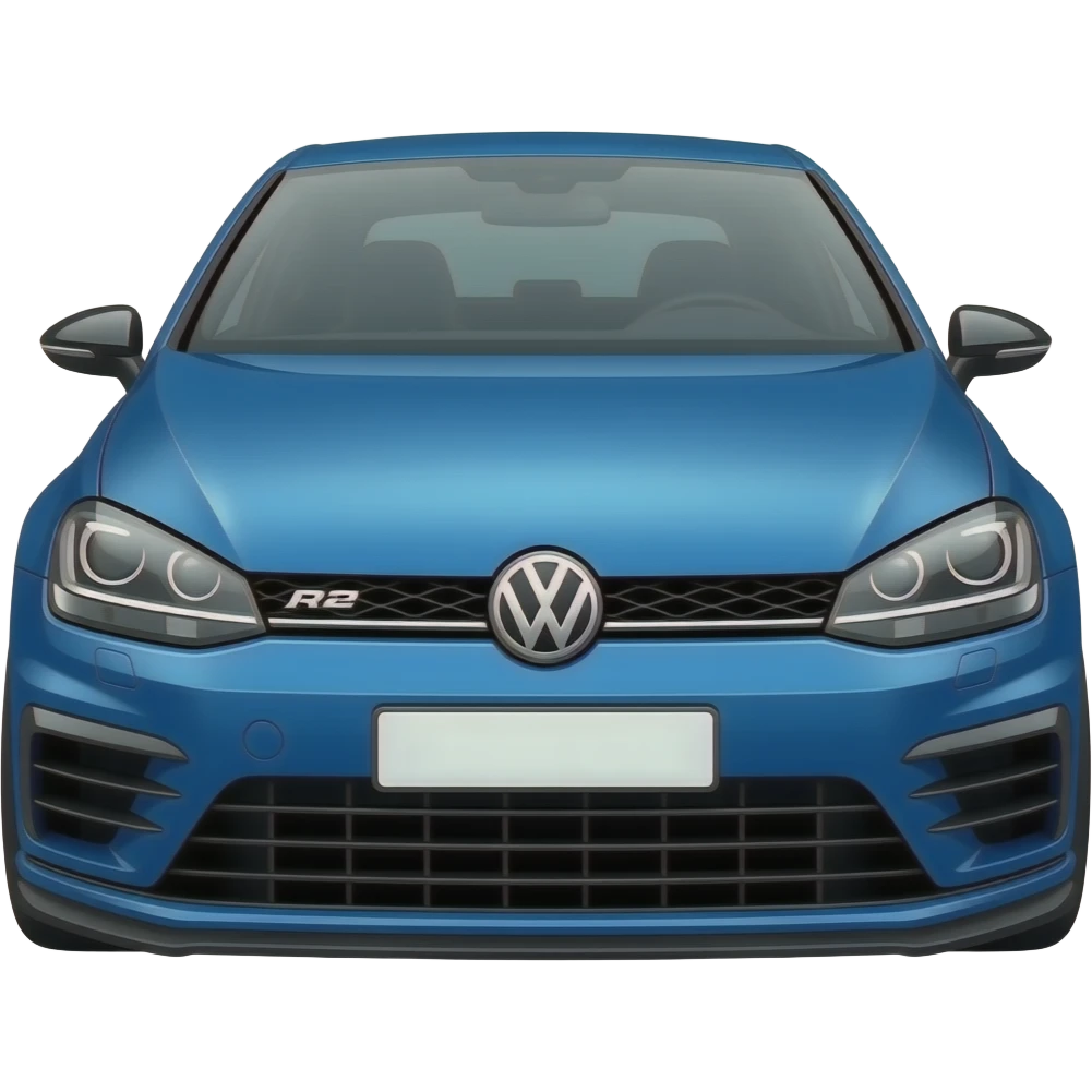 Mk8 golf R lapiz blue emoji