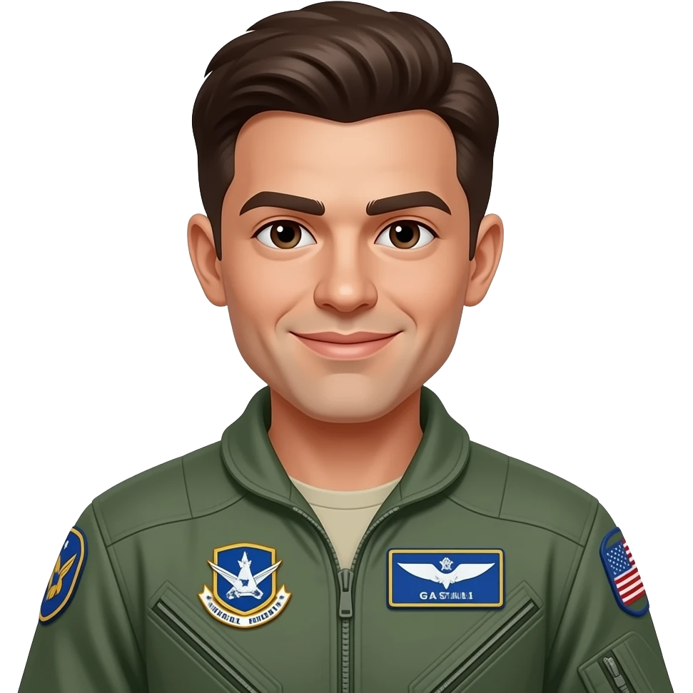 Air Force pilot emoji
