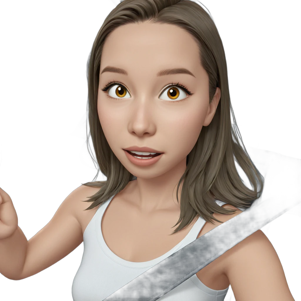 girl in car interior emoji