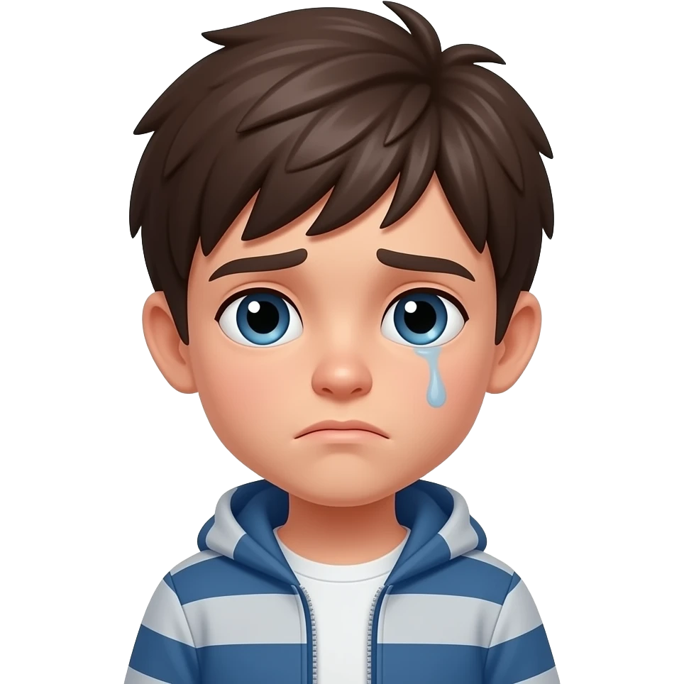 Sad boy emoji