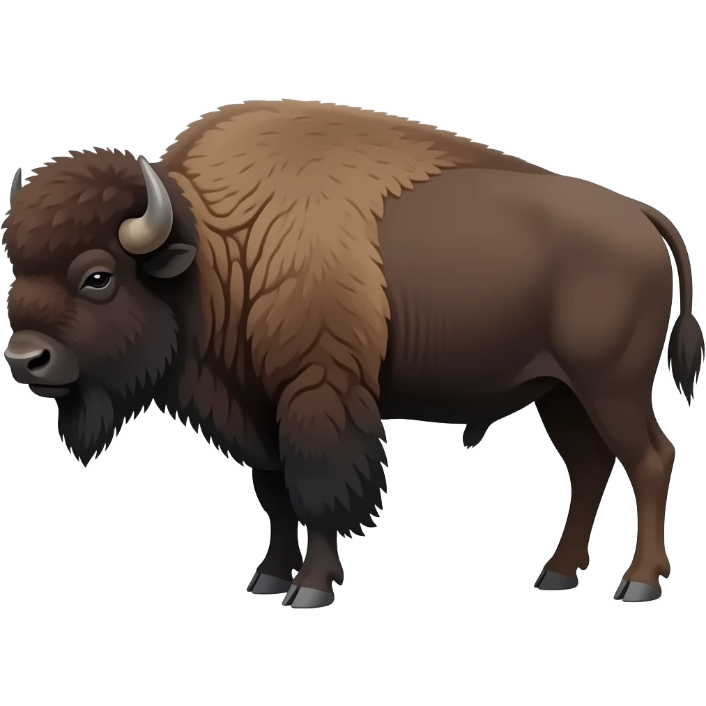 Bison emoji