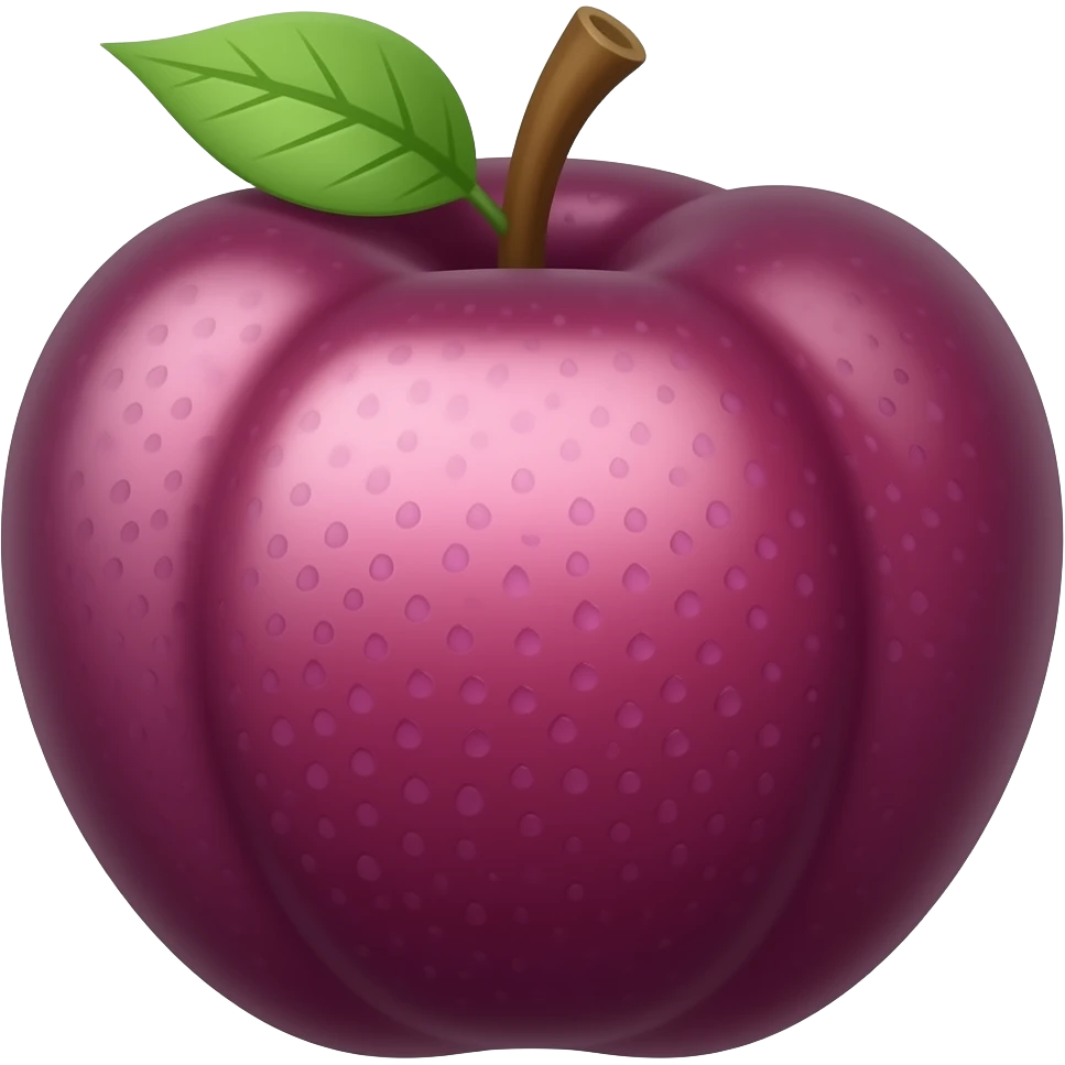 dark pink fruit emoji