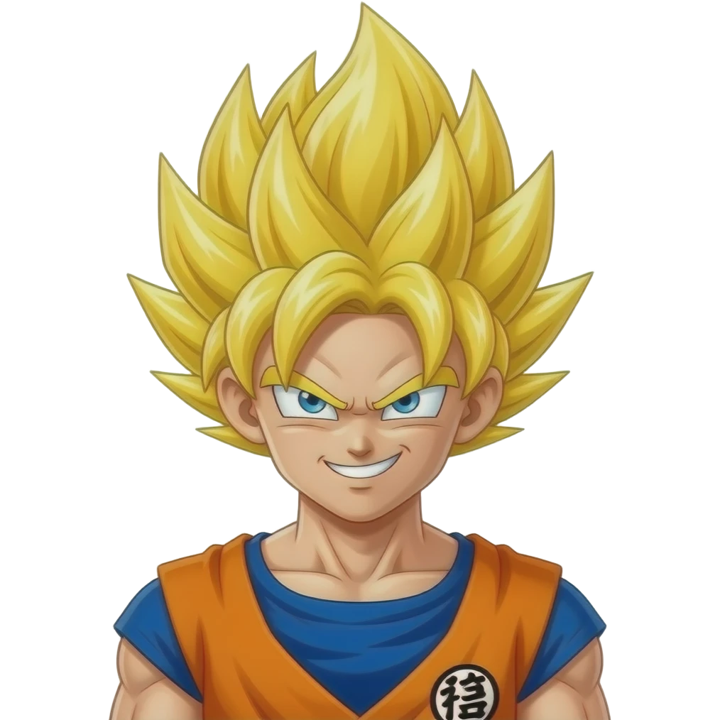 Songoku super saian divin emoji