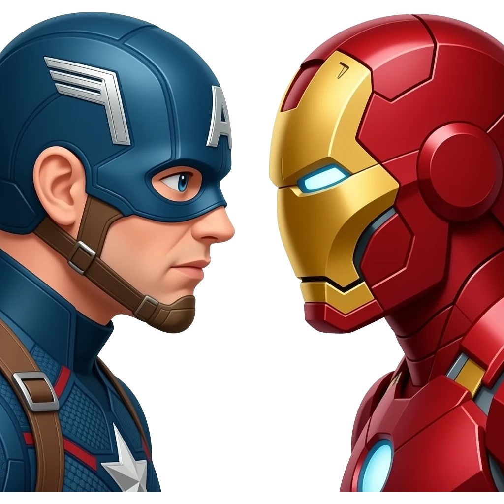 Marvel civil war emoji