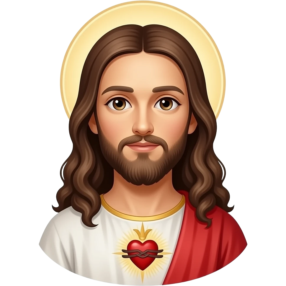 Jesus sacred heart emoji