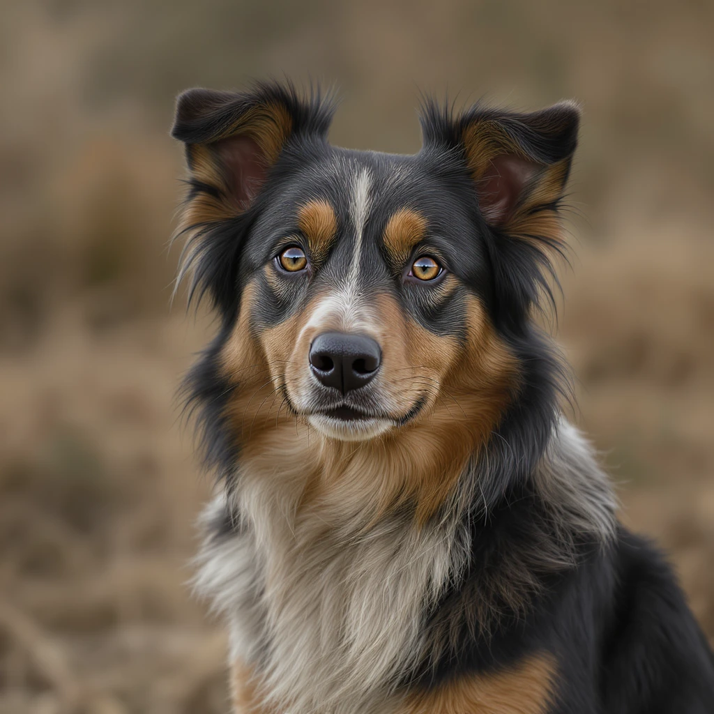 realistic eurasier dog, friendly expression, fluffy fur, neutral background emoji