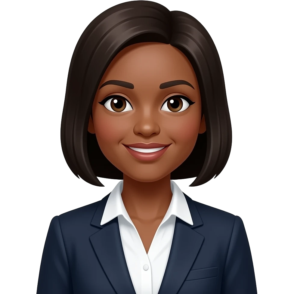 black business woman emoji