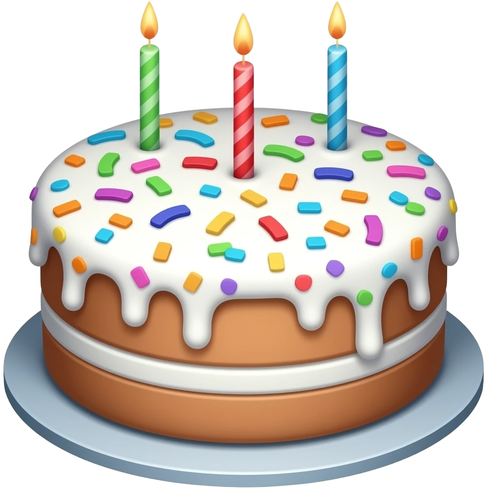 I need a emoji of a confetti cake emoji