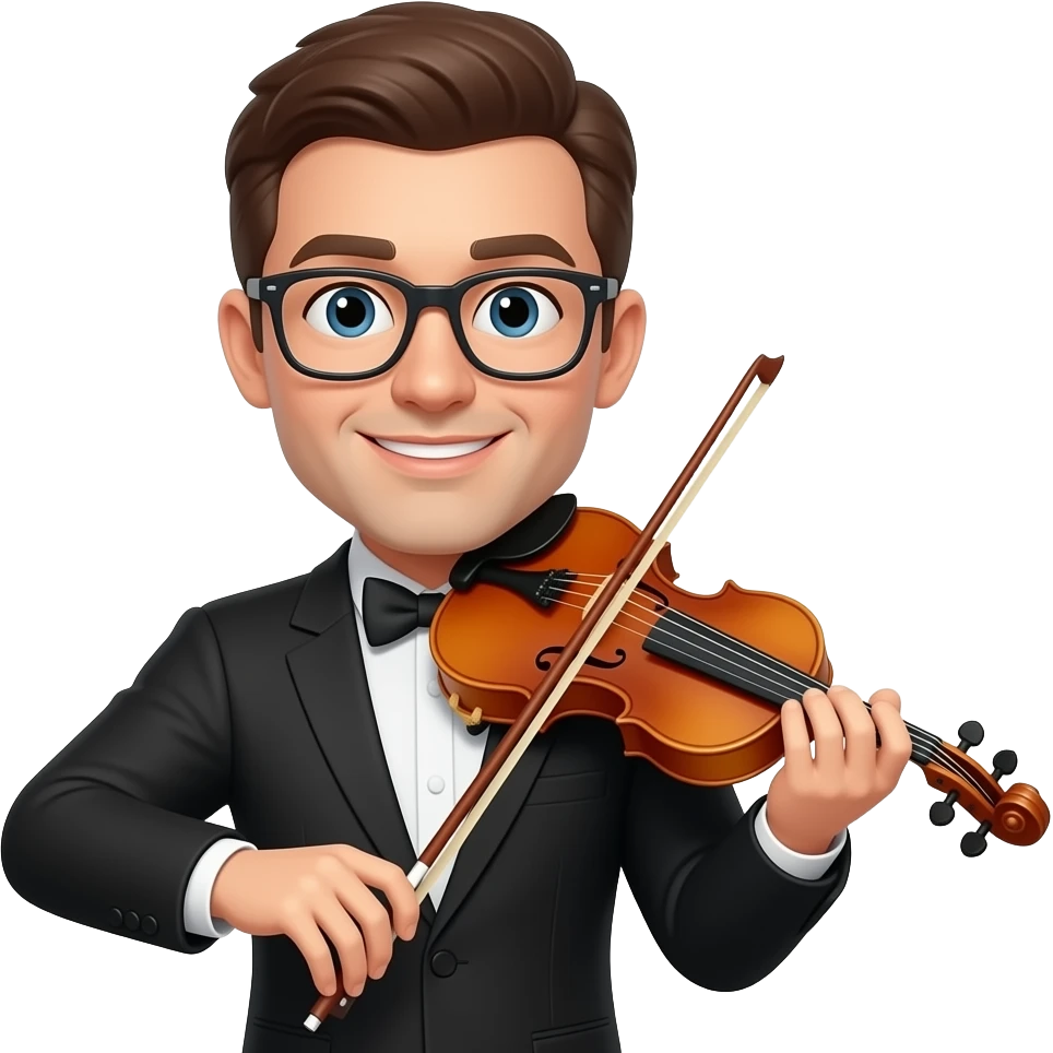 Músico moño emoji