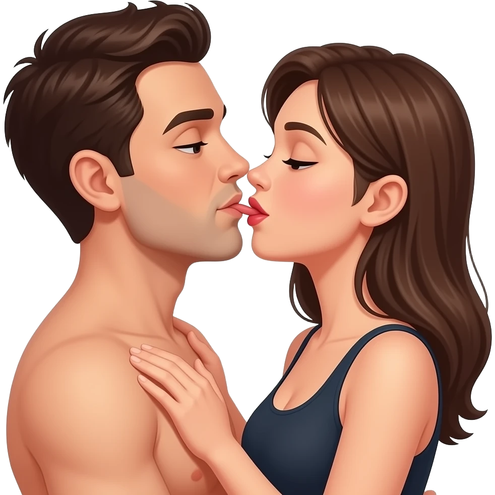 Fucking each other emoji