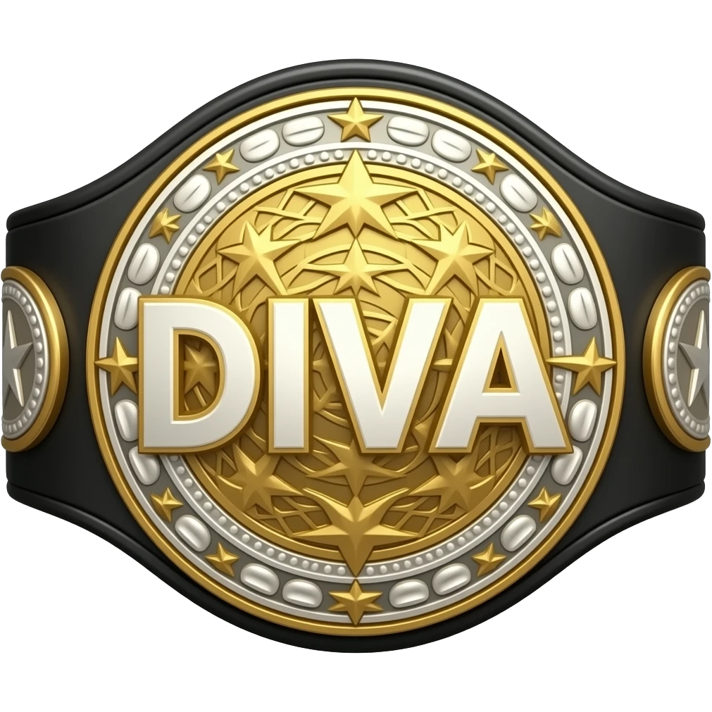 Divas champion belt emoji