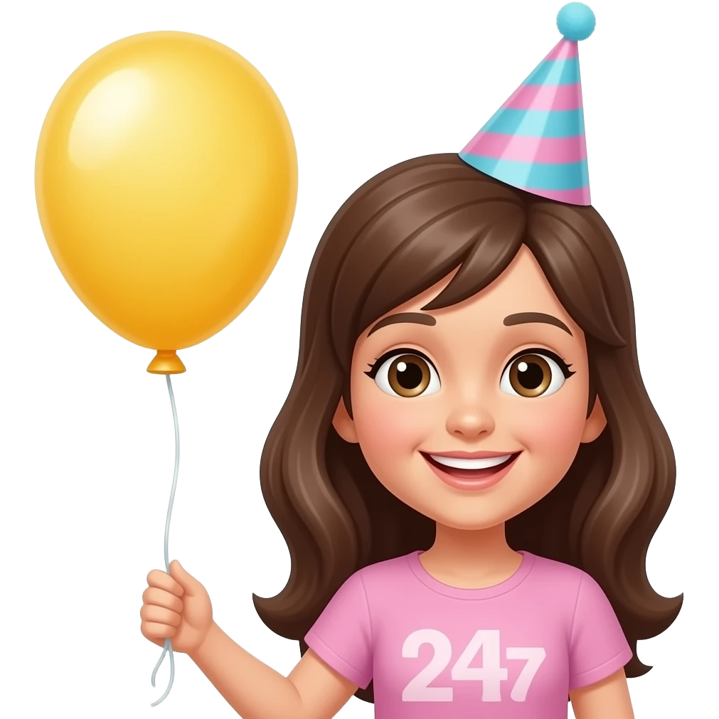 HAPPY DOUBLE-DIGIT BIRTHDAY MADISON! BALLOON emoji