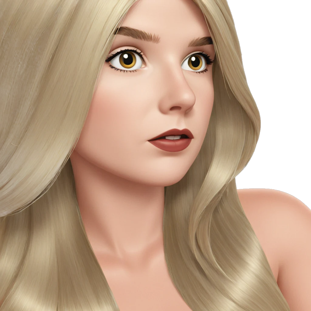 blonde girl by christmas tree emoji